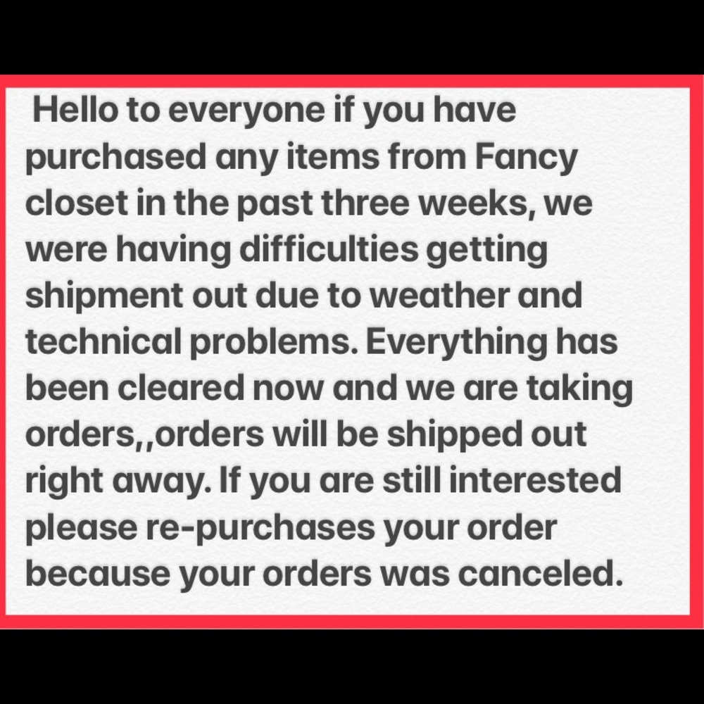 No for sale